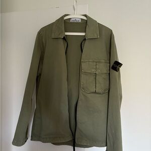Stone Island Military Field Jacket in Olive